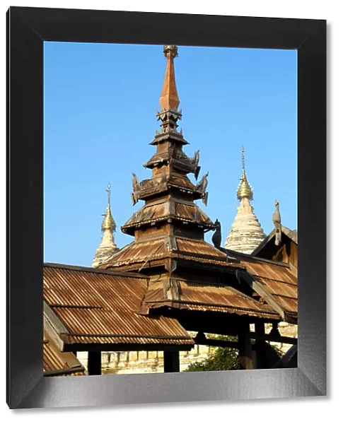 Min O Chantha Paya Group Temple Pagoda on the Plain of Bagan, Bagan, Myanmar (Burma)