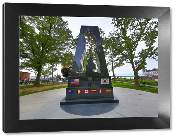 Korean War Memorial, Battery Park, New York City, New York, USA