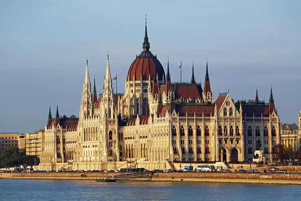 The Orszaghaz, the Hungarian Parliament Building in Budapest