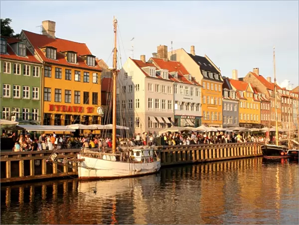 Nyhavn Wharf, Copenhagen, Denmark