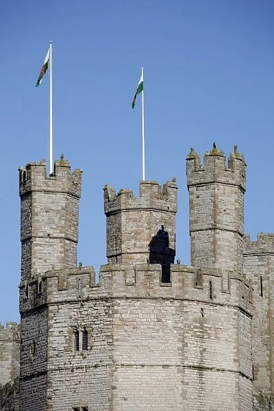 Caernarvon Castle, Wales