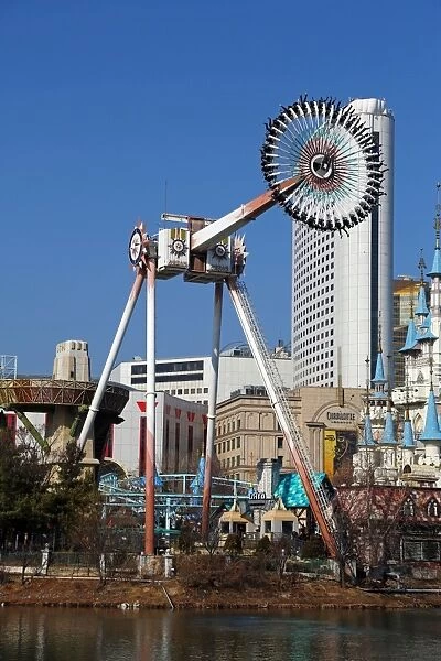 Lotte World theme park in Jamsil, Seoul, Korea