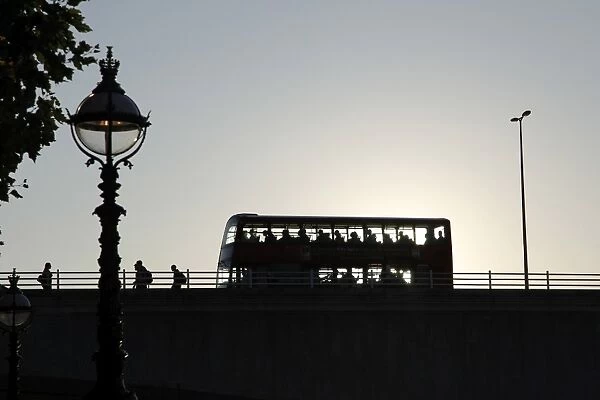 Waterloo Bridge at sunset