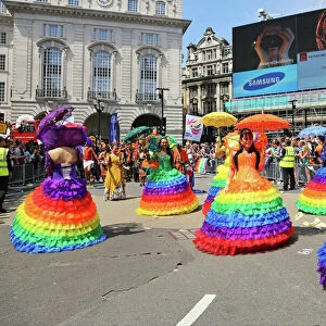 Pride London gay pride parade 2013, London, England