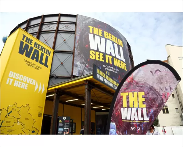 Berlin Wall exhibition in Berlin, Germany