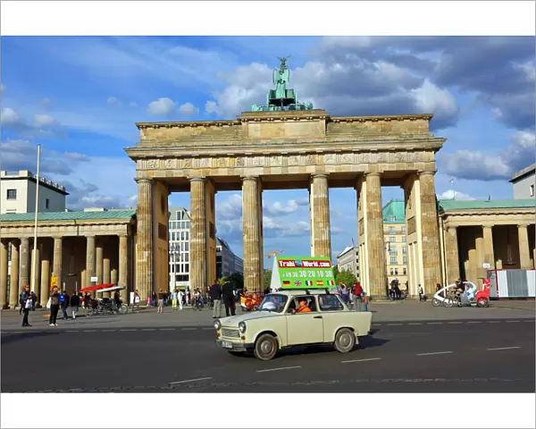 The Brandenburg Gate, Brandenburger Tor in Berlin, Germany