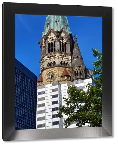 Kaiser Wilhelm Memorial Church the Gedachtniskirche in Berlin, Germany