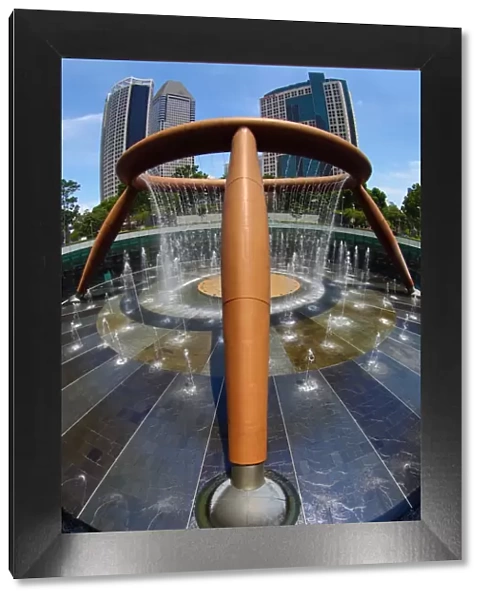 The Fountain of Wealth at Suntec City in Singapore, Republic of Singapore