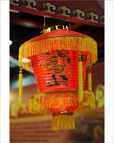 Stall selling Chinese New Year lantern, Taipei, Taiwan