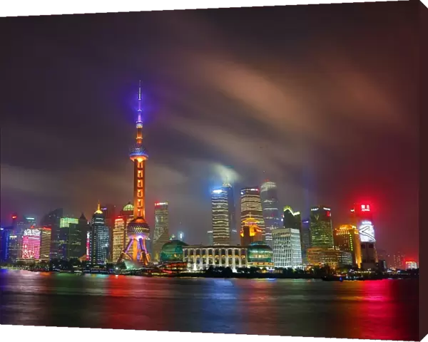 Pudong Skyline, Shanghai, China