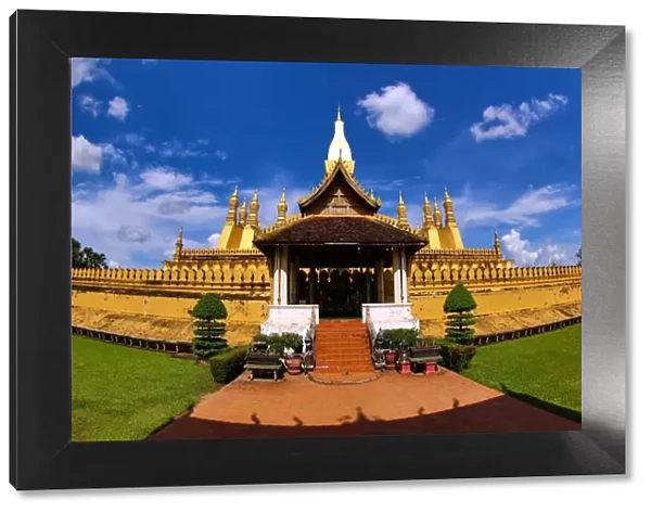 Pha That Luang gold Stupa, Vientiane, Laos