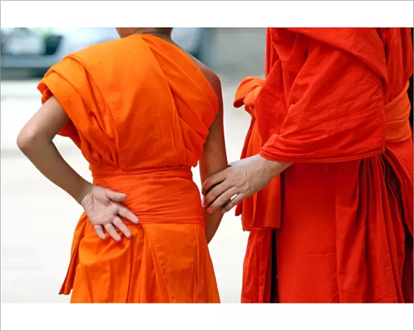 Buddhist Monks, Vientiane, Laos