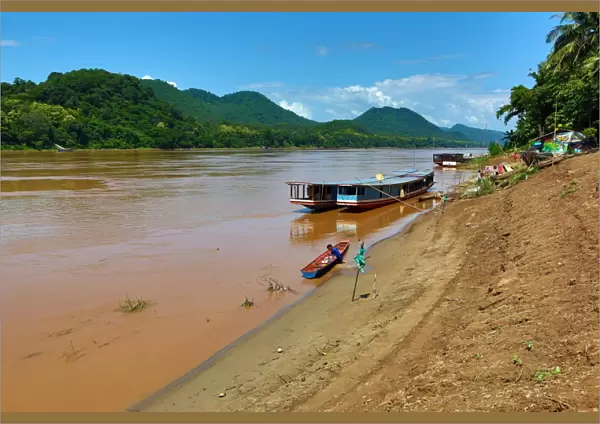 Mekong River in Luang Prabang, Laos