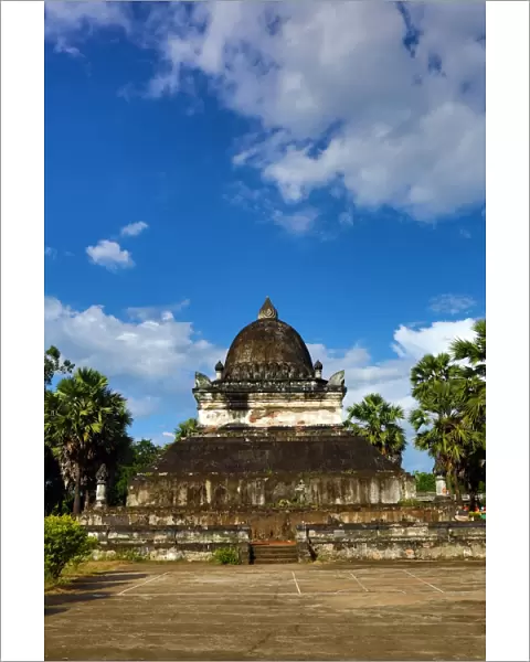 The That Makmo Stupa at Vat Visoun (aka Wat Wisunalat) Temple, Luang Prabang, Laos