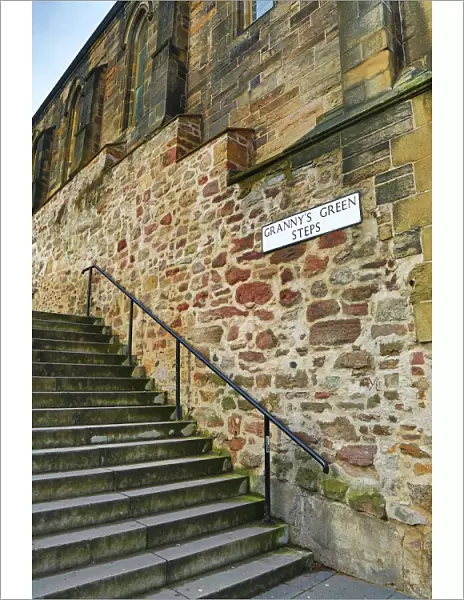 Grannys Green Steps in Edinburgh, Scotland, United Kingdom