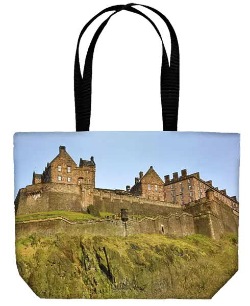 View of Edinburgh Castle in Edinburgh, Scotland