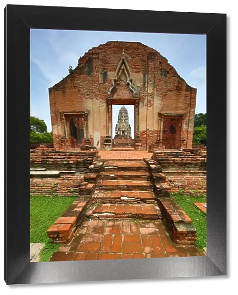 Ruins of Wat Ratchaburana Temple, Ayutthaya, Thailand