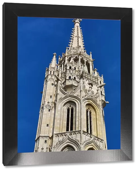 Tower of the Matthias Church in Budapest, Hungary