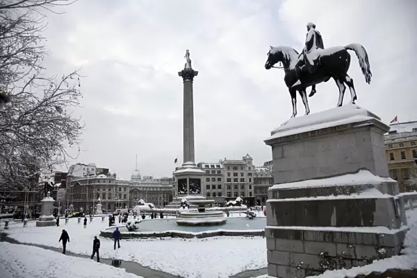 Snow in London