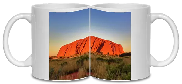 Sunset at Uluru, Ayers Rock, Australia