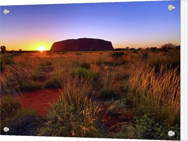 Sunrise at Uluru, Ayers Rock, Uluru-Kata Tjuta Park, Australia