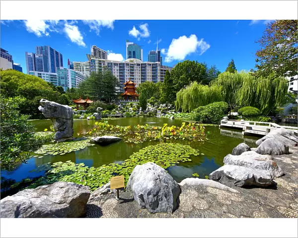Chinese Garden of Friendship, Darling Harbour, Sydney, New South Wales, Australia