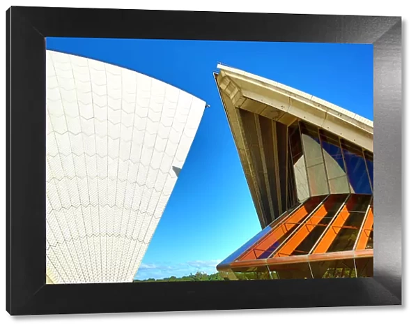 Roof of the Sydney Opera House, Sydney, New South Wales, Australia