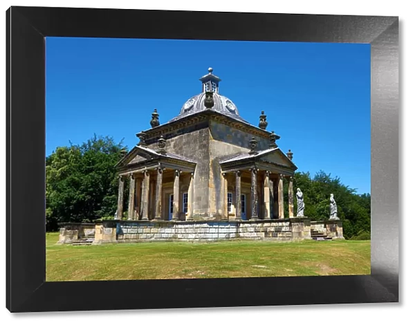 Temple of the Winds at Castle Howard stately home near York, North Yorkshire, England