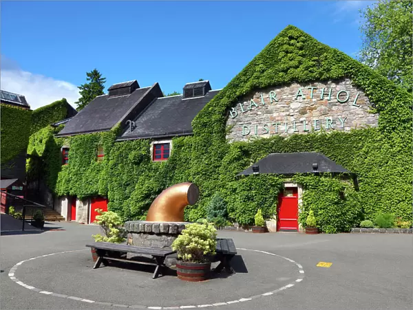 Blair Athol whisky distillery in Pitlochry, Perthshire, Scotland