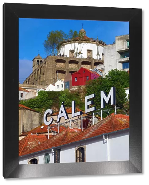 Calem wine cellars and Serra do Pilar monastery, Porto, Portugal