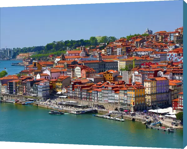 View of the town and River Douro in Porto, Portugal