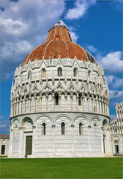Baptistery of St John, Piazza dei Miracoli, Pisa, Italy