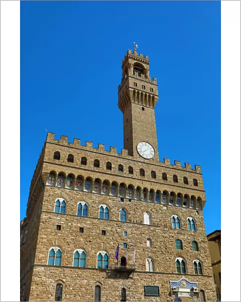 The Palazzo Vecchio Museum and Tower, Florence, Italy