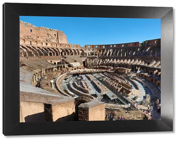 The Colosseum amphitheatre, Rome, Italy