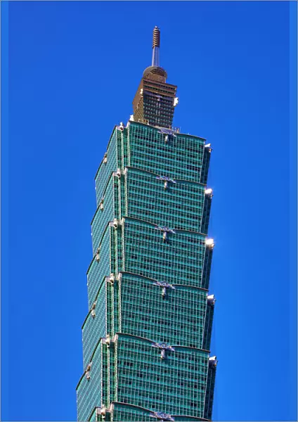 Taipei 101 skyscraper in Taipei, Taiwan