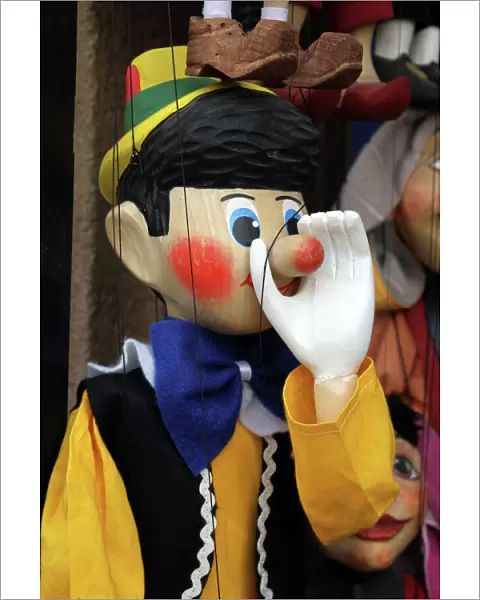Pinocchio string puppet