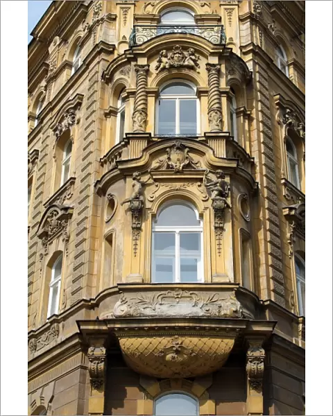 Traditional architecture in Prague