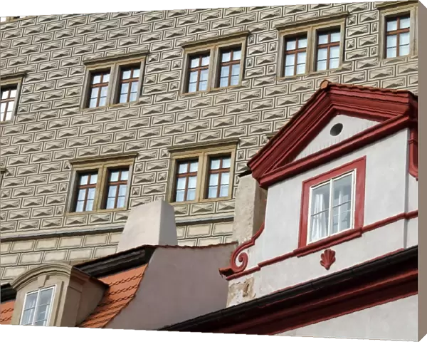 Windows in Mala Strana in Prague