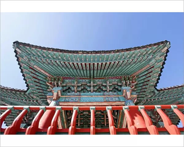 Souvenir of the wooden roof of Seokguram Temple, Gyeongju, South Korea
