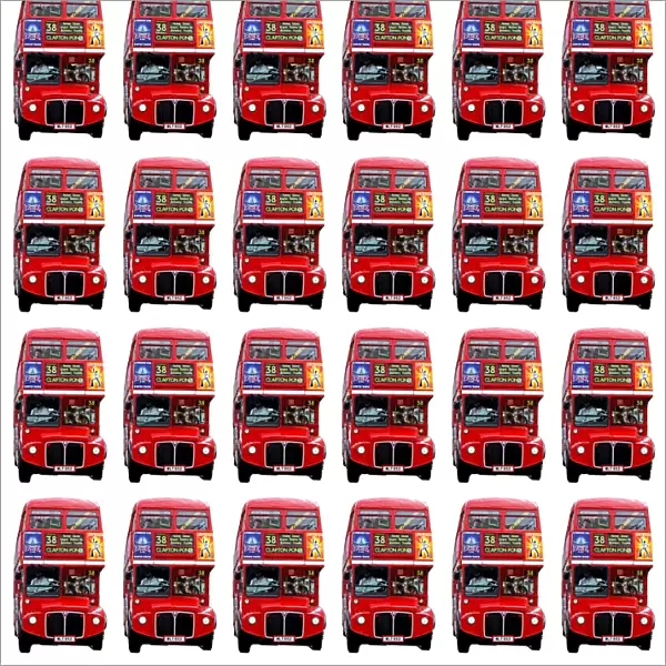 Red London Double-Decker Routemaster Bus Souvenir