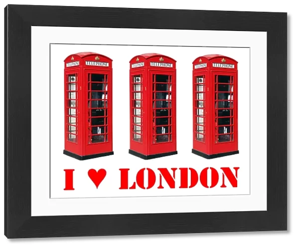 Souvenir I Love London Red Telephone Box