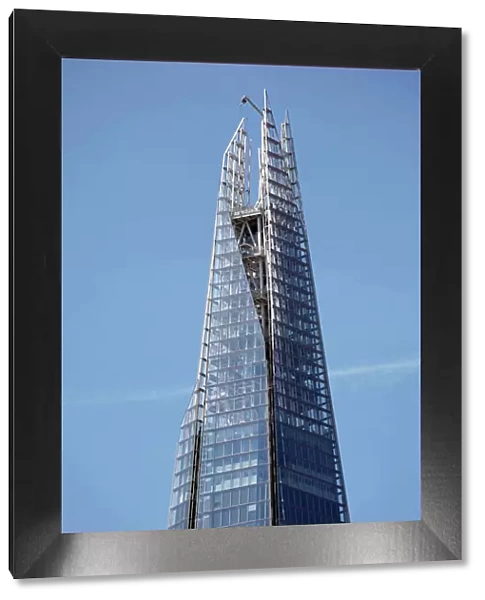 Top of the Shard skyscraper building, London