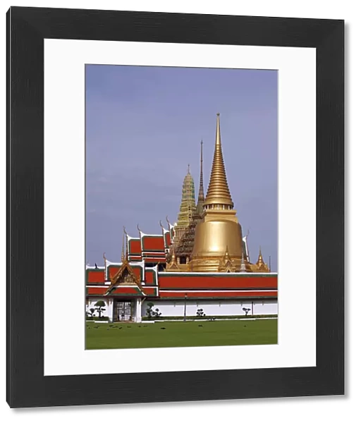 Spires of the Grand Palace Complex, Wat Phra Kaew, Bangkok, Thailand