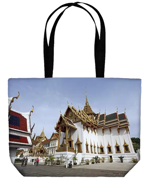Dusit Maha Prasat Hall at the Grand Palace Complex, Wat Phra Kaew, Bangkok, Thailand