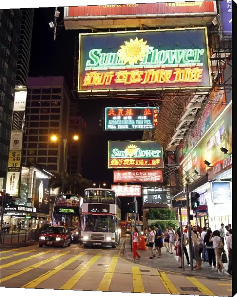 Street Scene, Hong Kong, China