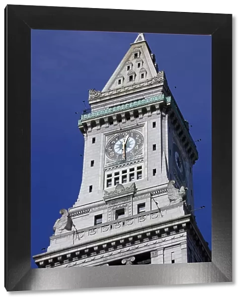 Custom House Tower and clock, Boston, Massachusetts