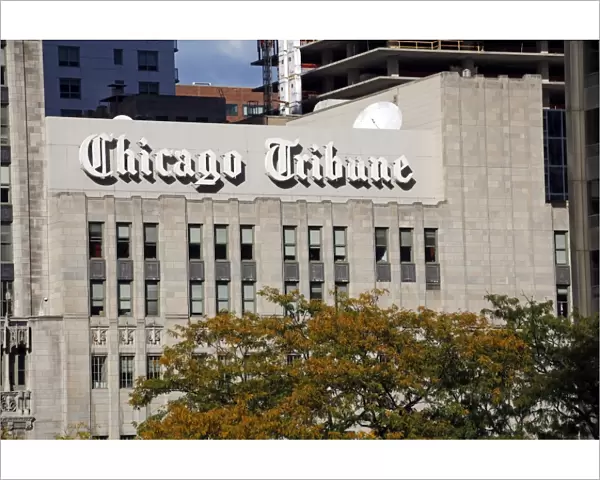 Chicago Tribune Building, Illinois, America