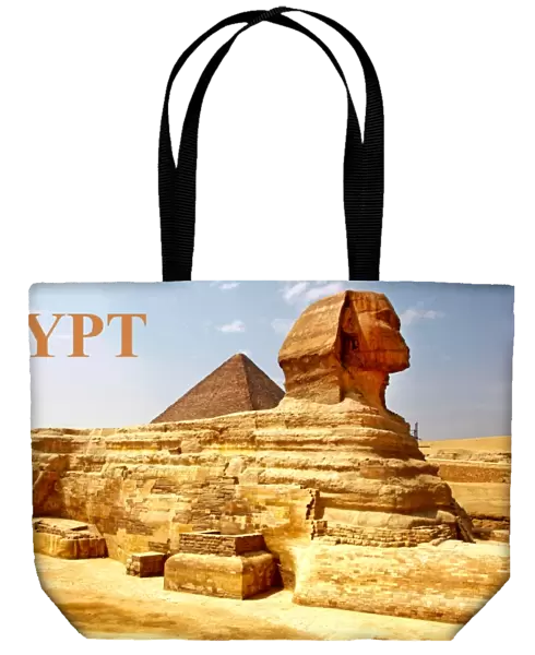 Souvenir of the Sphinx and Pyramids in Giza, Cairo, Egypt