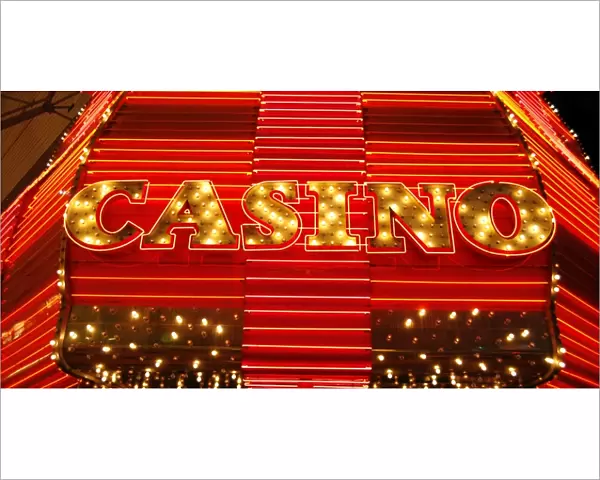 Souvenir of Las Vegas Casino neon lights, America