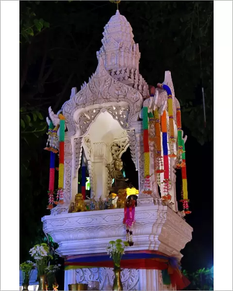 Buddhist shrine in Chiang Mai, Thailand